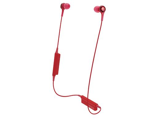 Audio-Tchnica ATH-CK200BT RD (red) Wireless Headset - Slowguys