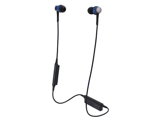 Audio-Technica ATH-CKR55BT BL (Deep Blue) Wireless Headset - Slowguys
