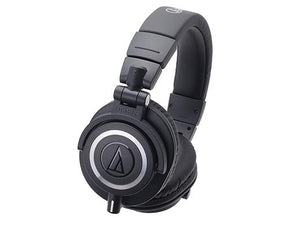 Audio-Technica ATH-M50x Professional Studio Monitor Headphones, Black - Slowguys